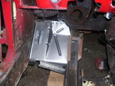 Torque Box derecho Ford Mustang 1967 1970